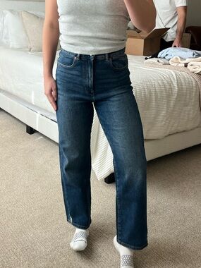 Zara high rise jeans